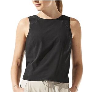 Athleta Black Terra Crop Tank Size XL